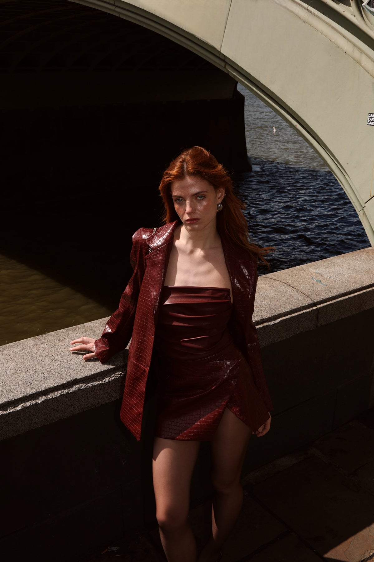 LEATHER SKIRT