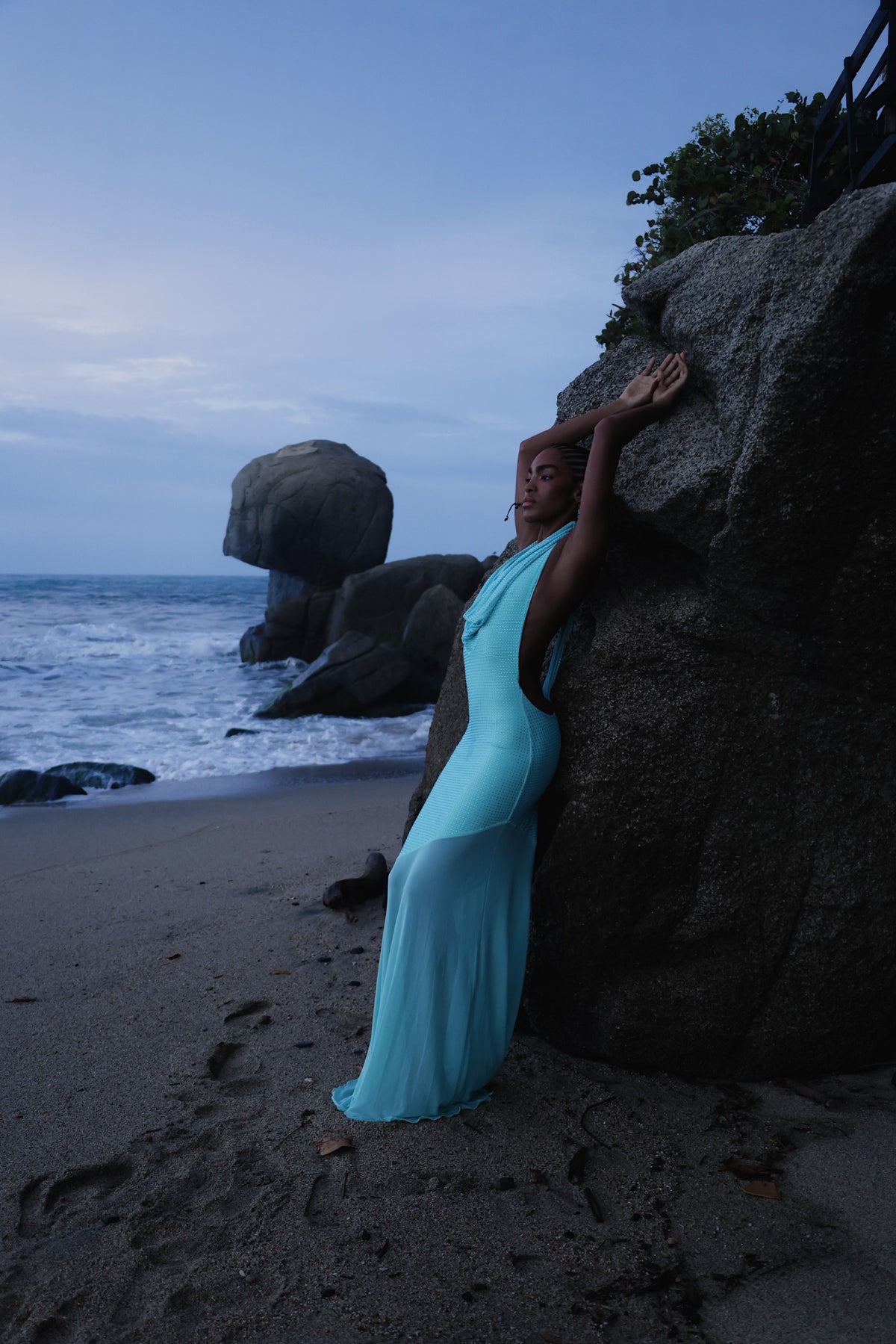 AQUAMARINE GOWN