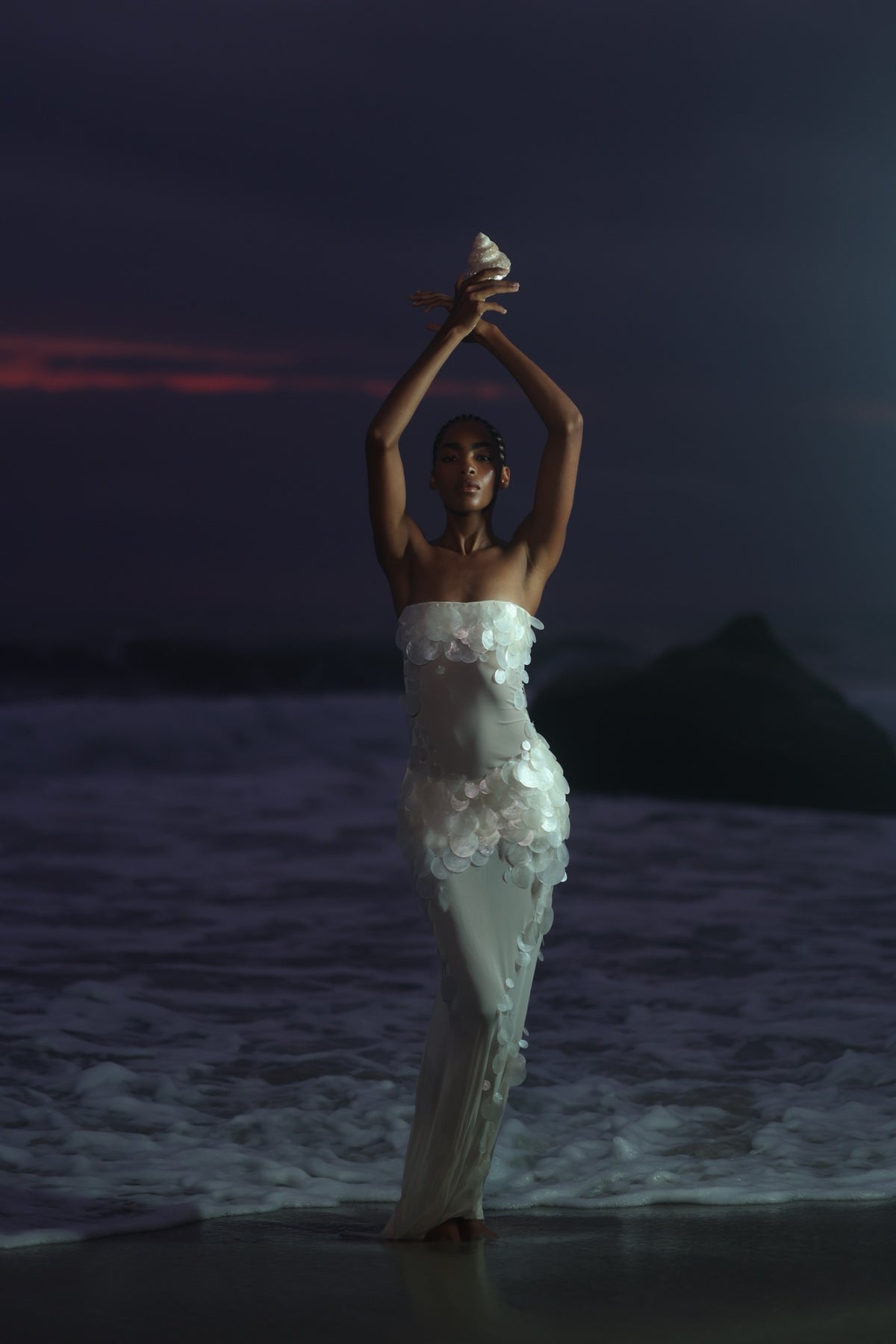 PEARL SHELL GOWN