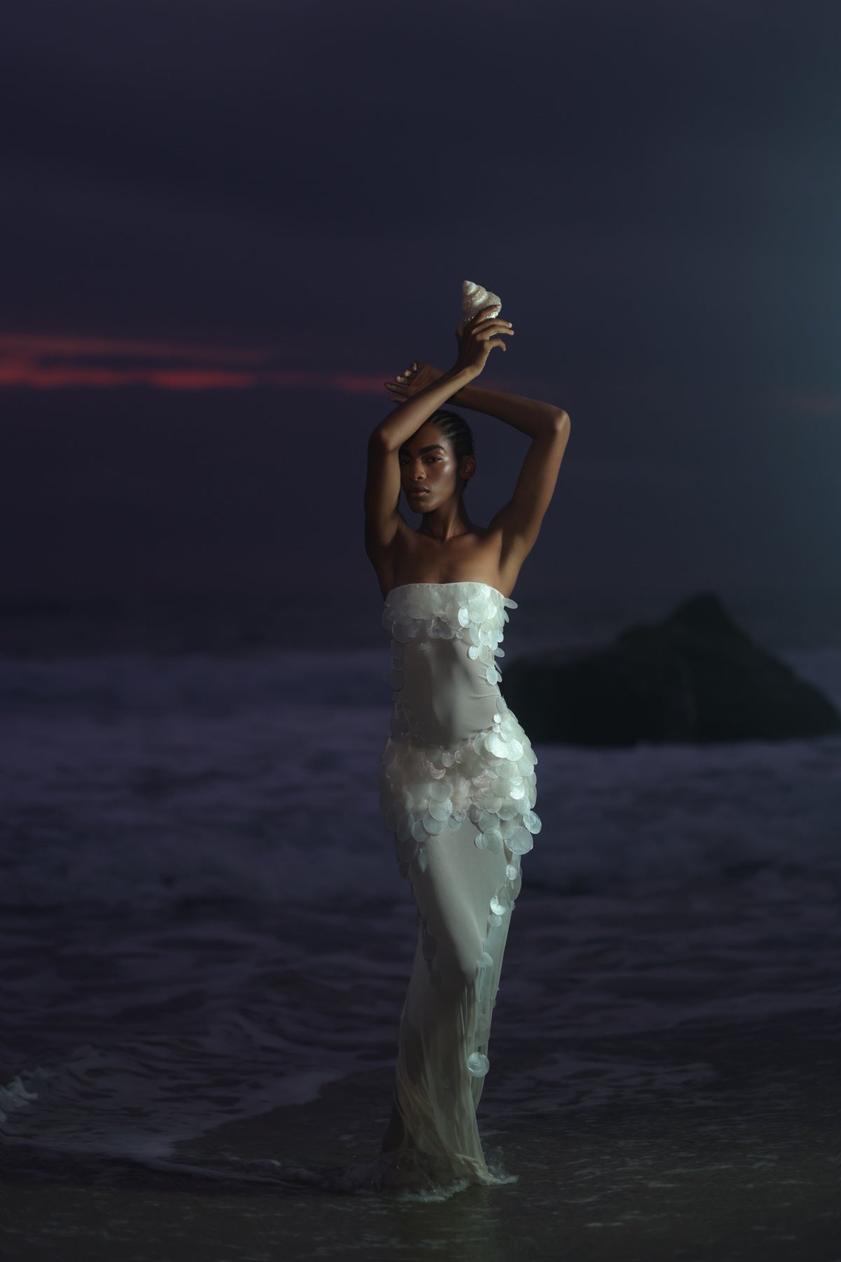 PEARL SHELL GOWN
