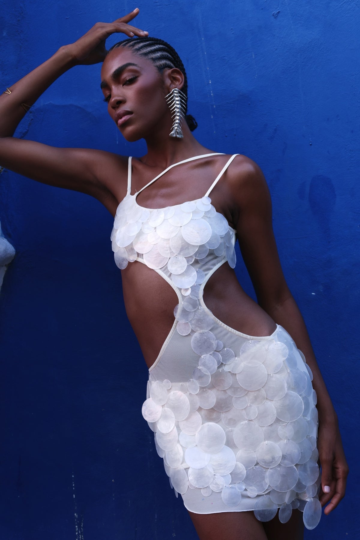 PEARL ILUSSION MINI DRESS