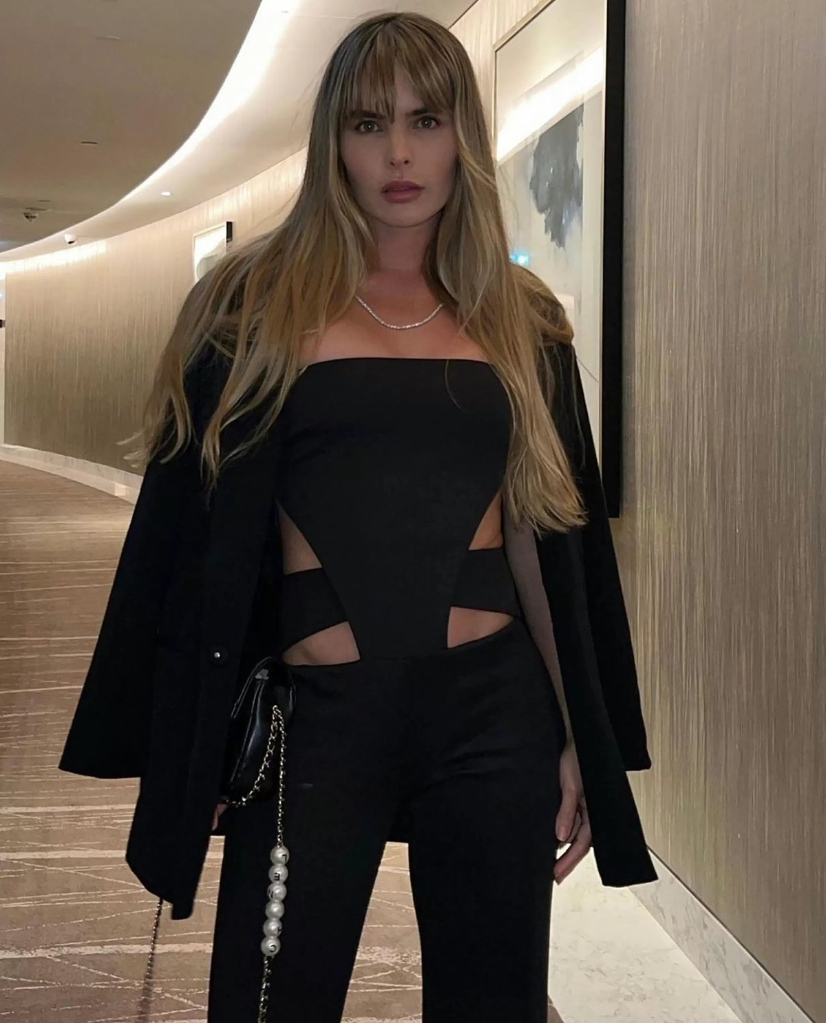 BLACK ICON JUMPSUIT